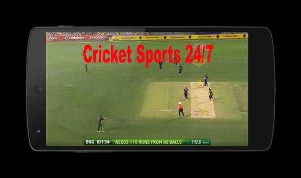 Live Cricket Sports 24/7 HD screenshot 1