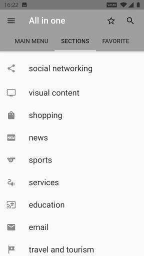 All social media and social networks in one app screenshot 3