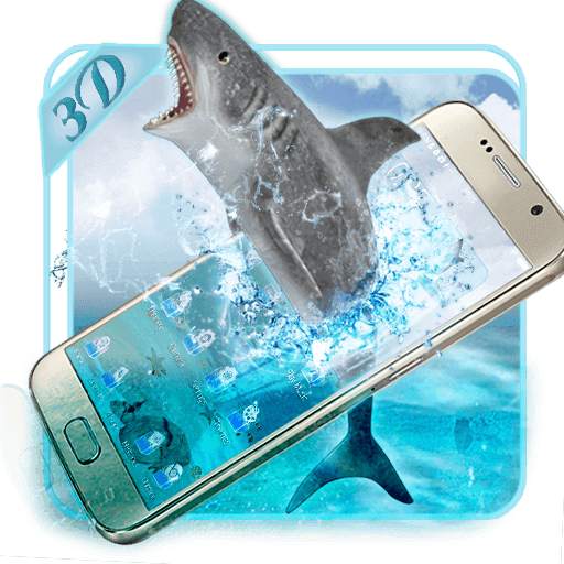 3D Roar Angry Shark Launcher 1.1.8