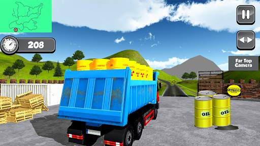 Future Dump Cargo Truck Drive Simulator 2019 screenshot 12