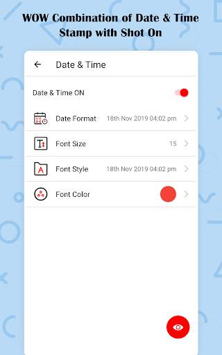 ShotOn Stamp Camera: Auto Add Shot On Photos screenshot 15