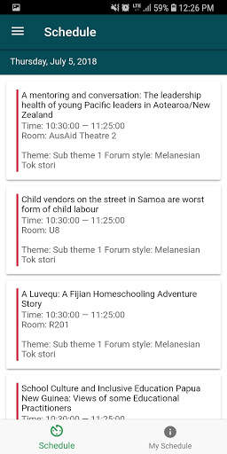 USP Events App screenshot 8