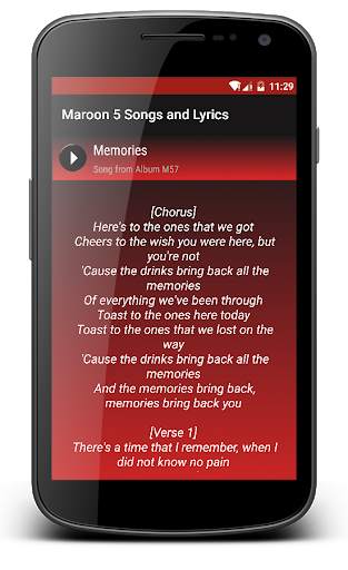 Maroon 5 - Memories Song and Lyrics screenshot 3