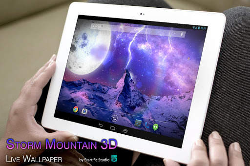 Storm 3D live Wallpaper FREE screenshot 2