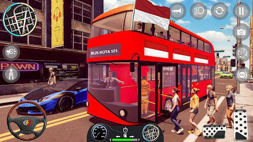 Game Simulator Bus 3D Game Bus screenshot 1