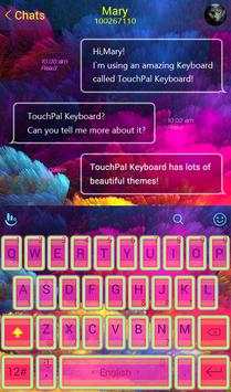 TouchPal Colour Keyboard Theme 2 تصوير الشاشة