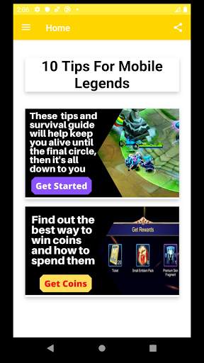 Guide for mobile legends screenshot 1