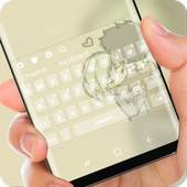 Love hug Keyboard theme 10001001