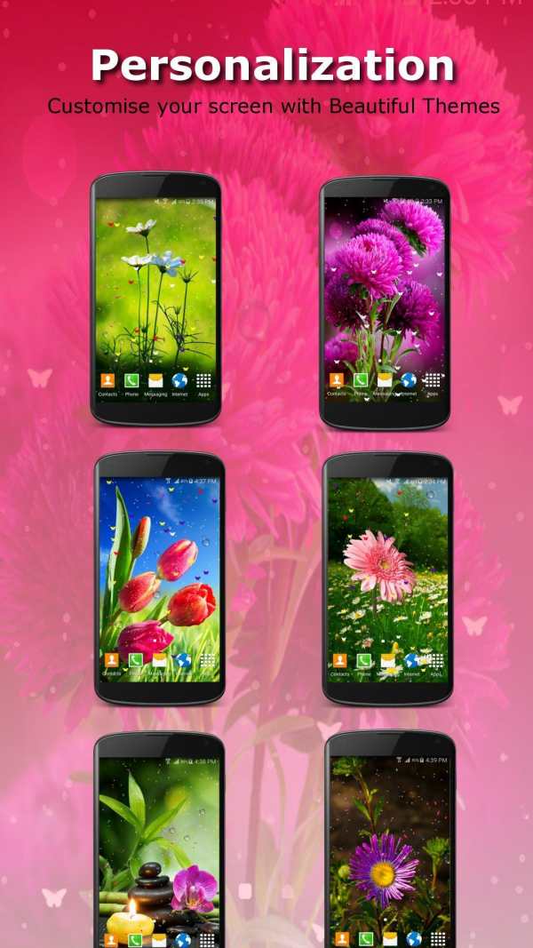 Live Wallpaper - Flowers screenshot 5