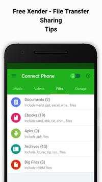 Free Xender File Transfer Tips screenshot 1