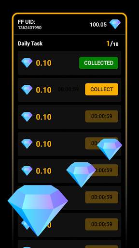 Daily Free Diamonds - For FF screenshot 1