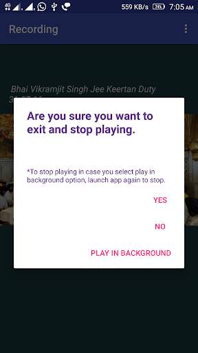 Live Kirtan Recordings screenshot 4