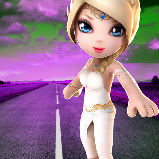 Princess Crossy Game Road Fun icon