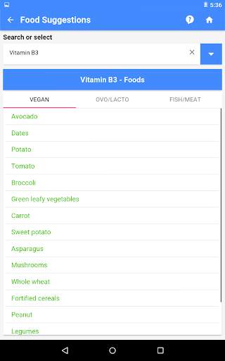Vitamin Deficiency Finder 14 تصوير الشاشة