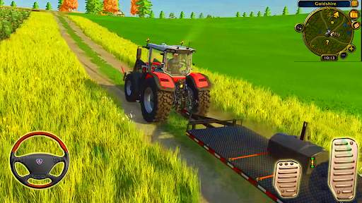 Farming Simulator- Tractor 3d screenshot 1