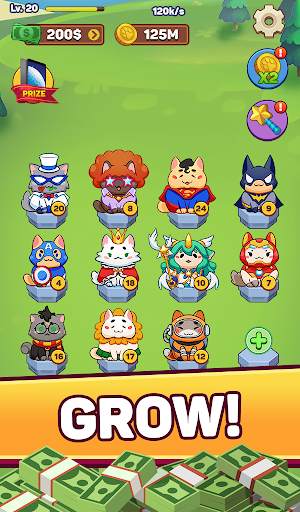 Cat Island - Merge & idle game screenshot 12