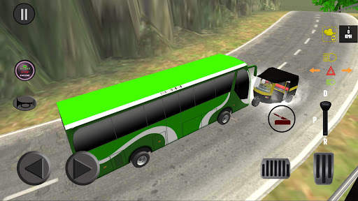 Mountain bus driving India3D screenshot 8