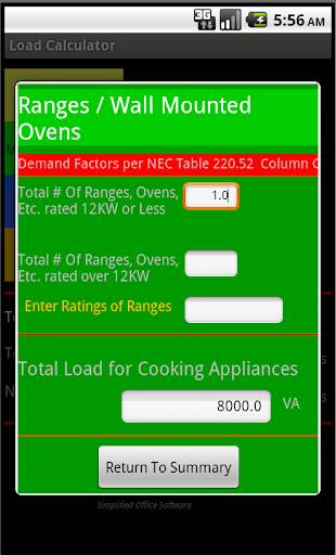 Load Calculator screenshot 3