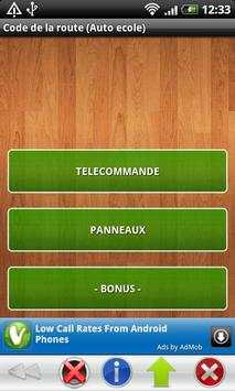 Code de la route (Auto ecole) screenshot 1