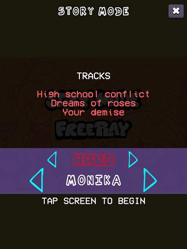 DDLC Monika funkin mod screenshot 8