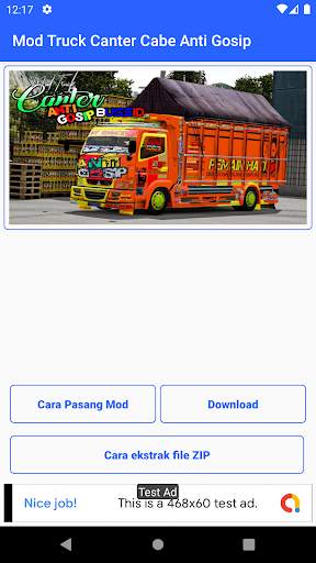 Mod Bussid Truck Oleng Terbaru screenshot 4