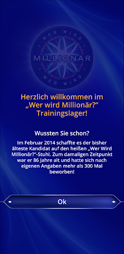 Wer wird Millionär? Training screenshot 1