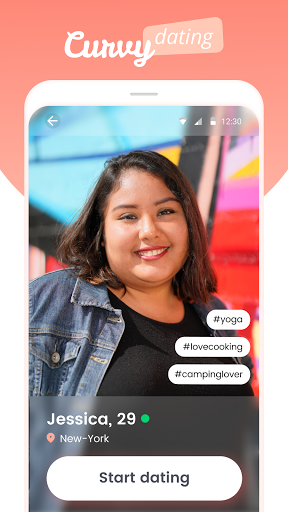 Curvy Singles Dating 1 تصوير الشاشة