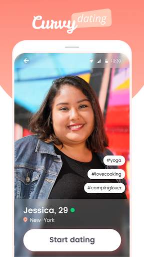 Curvy Singles Dating screenshot 1