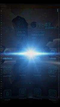 Spaceship Hola 3D Theme screenshot 4
