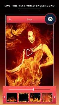 Live Fire Video Photo Background Editor screenshot 1