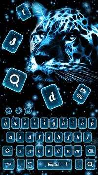 Neon Cheetah Keyboard Theme screenshot 4