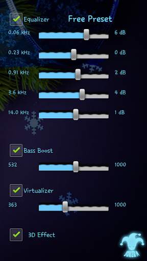 Mp3 Player 3D : NightSky 6 تصوير الشاشة