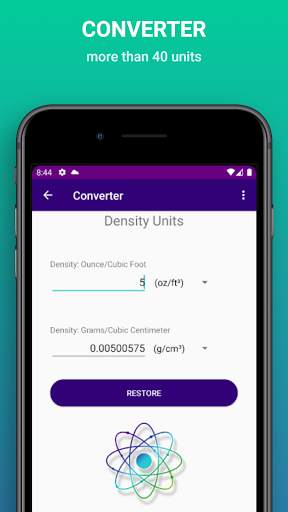 Density Mass Volume screenshot 3