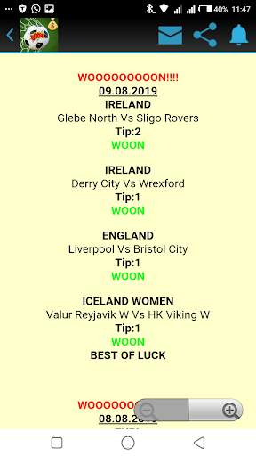 FREE SURE ODDS screenshot 4
