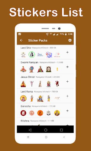 All God Stickers for whatsapp screenshot 2