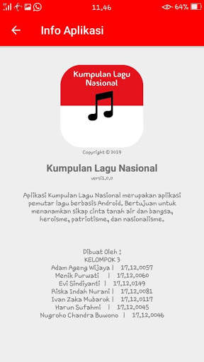 Kumpulan Lagu Nasional screenshot 6