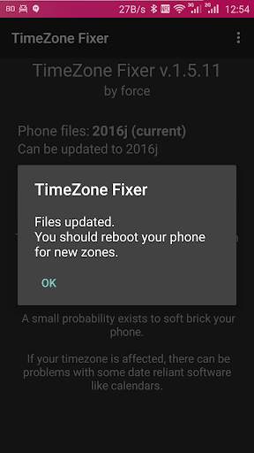 TimeZone Fixer (ROOT) screenshot 2