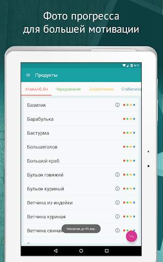 Диета Дюкан – официальное приложение скриншот 17