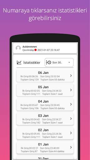 Wa Agent: Online takip screenshot 6