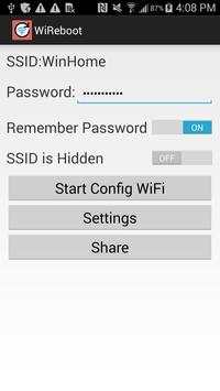 WiRebootApp screenshot 1