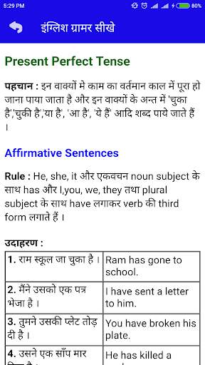 English Grammar Sikhe screenshot 2