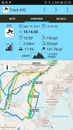 SkiApp LITE - THE Ski Computer screenshot 5