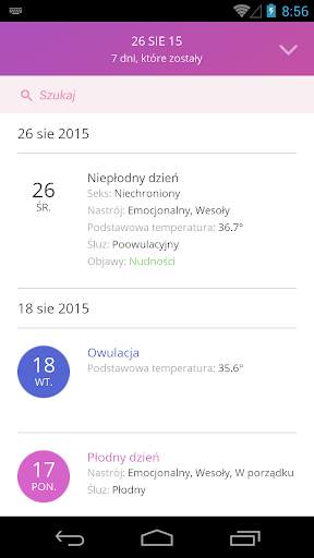 Ovu - Darmowy Kalendarz Cyklu screenshot 5