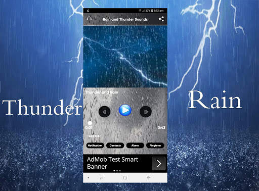 Rain & Thunder Sounds for Sleeping screenshot 1