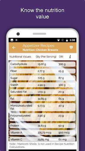 Appetizers, Snacks & Starters Food Recipes Offline screenshot 7