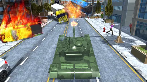 Tank Traffic Racer screenshot 4