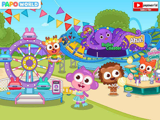 Papo Town: Amusement Park screenshot 6