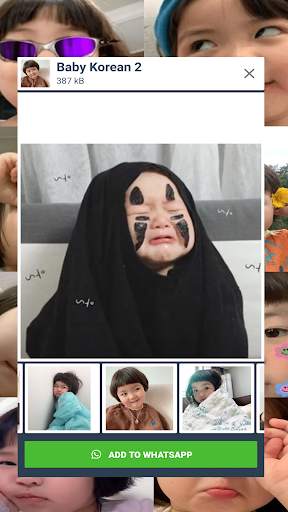 Cute Baby Stickers - WASticker screenshot 4