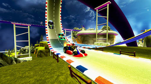 Danger Stunt Drive-Time Racing screenshot 1