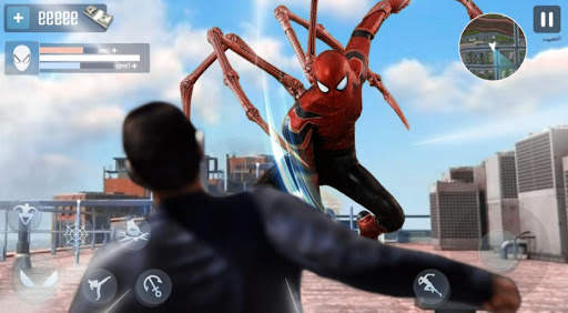 Spider Super Hero - Gangster Miami Crime City स्क्रीनशॉट 2